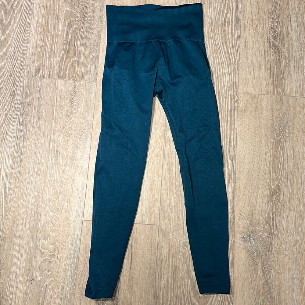 Blue Athletic Leggings